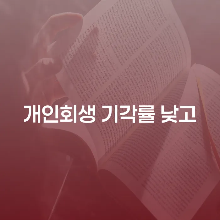 개인회생장단점 개인회생 처리방법 검토하여