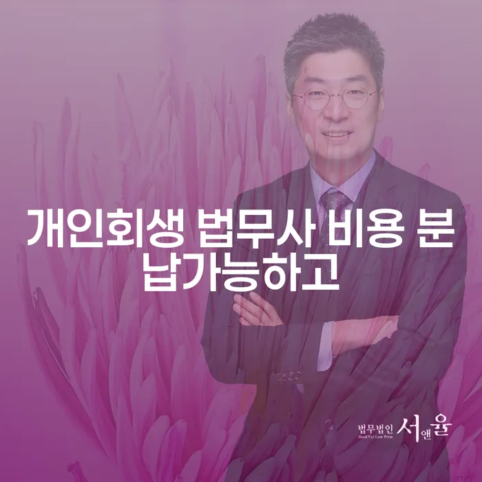 개인회생수임료 빚 해결할 직접 물어보고